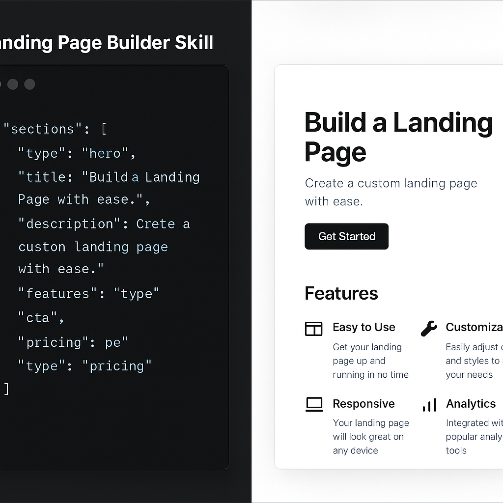 Landing Page Builder Skill preview